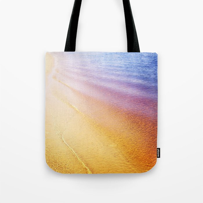 rainbow beach bag