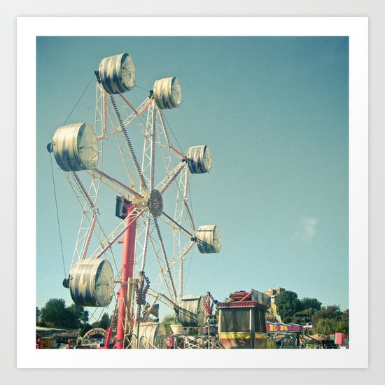 Fairground Attraction Art Print