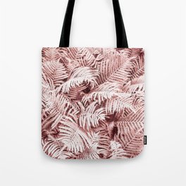 Fern Bush Blush Pink | Bedroom Art Tote Bag