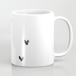 Mini Hearts in black Coffee Mug