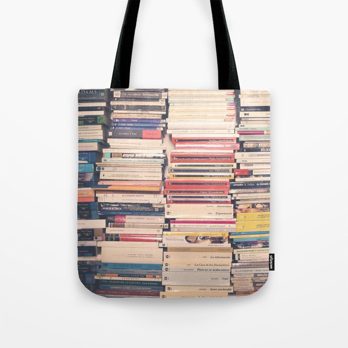 Our Books Tote Bag by Caroline Mint Photography | Society6