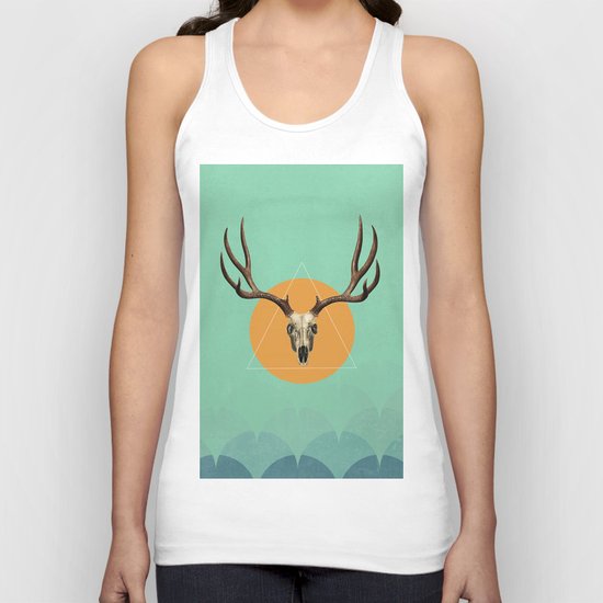 Skull Unisex Tank Top