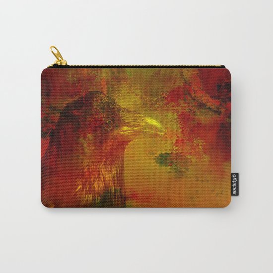 Melancholic crow Carry-All Pouch