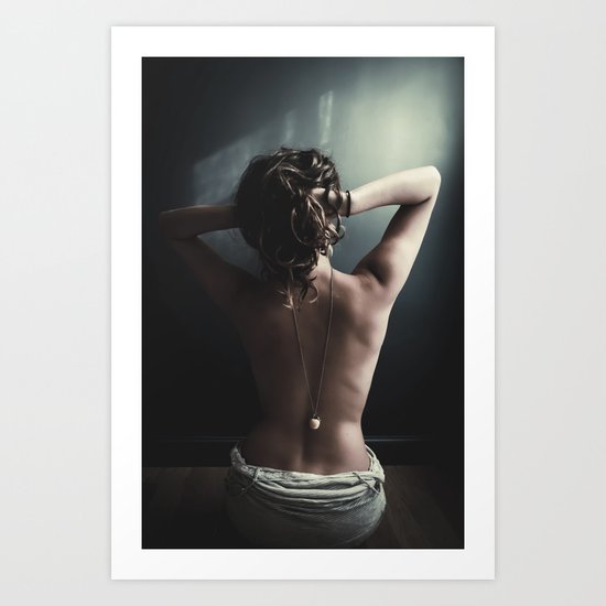 soft beauty Art Print