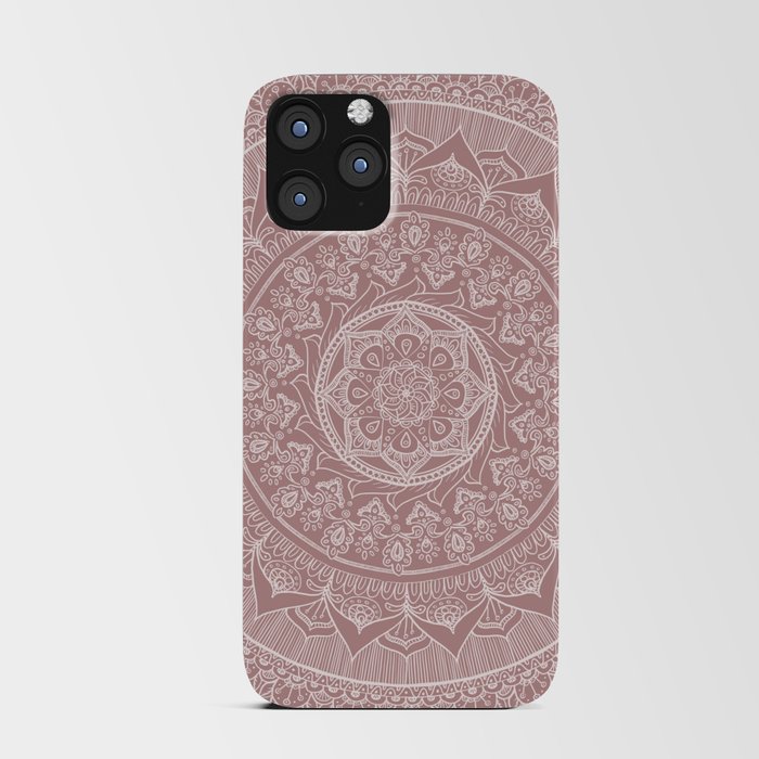 Mandala - Powder pink iPhone Card Case