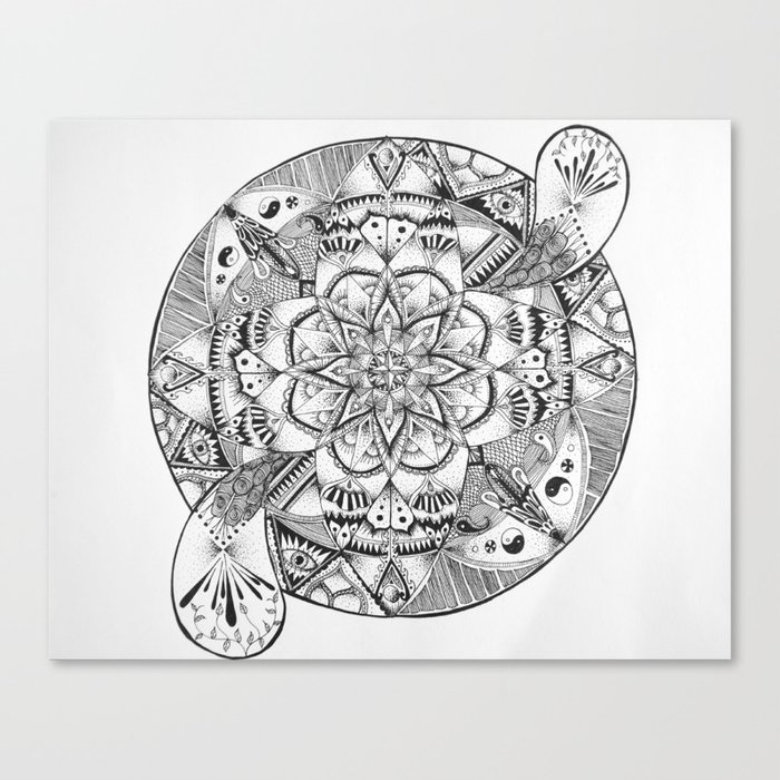 Mandala Canvas Print