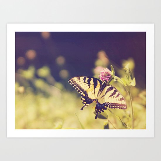 If nothing changed, there'd be no butterflies.~walt disney Art Print