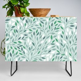 Green Leaves Forest Credenza