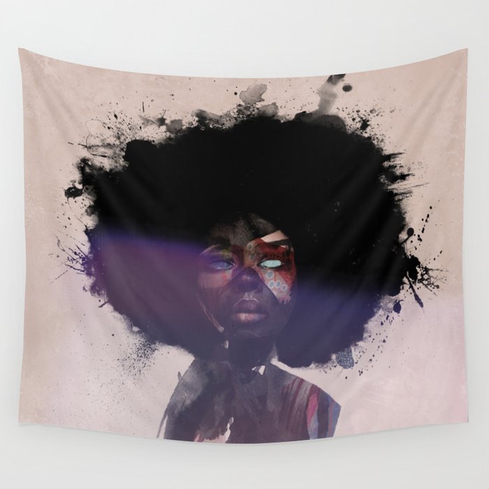 Afro Funk Wall Tapestry