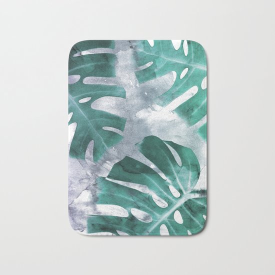 Monstera Theme 1 Bath Mat