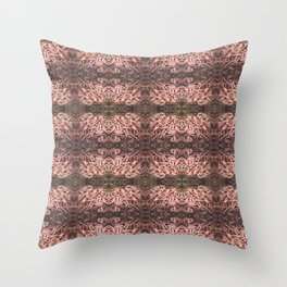Worm Your Way In Throw Pillow