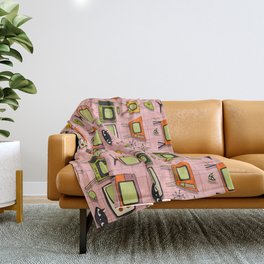 Mid century modern throw clearance