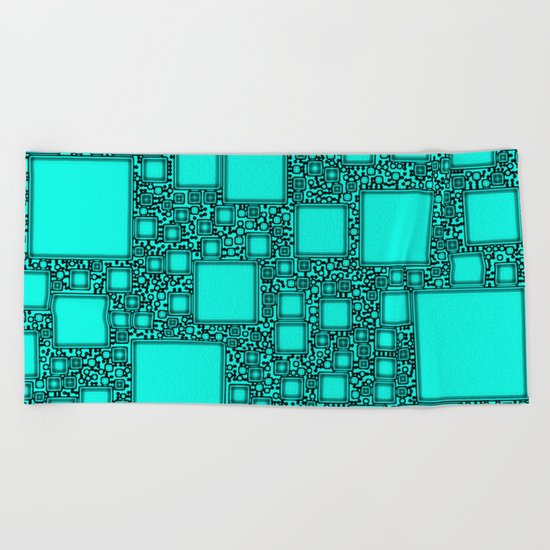 Electronics Blue Beach Towel