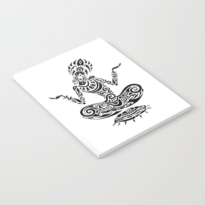 Tara Yoga Meditation Lotus Pose Hand Drawn Illustration Polynesian Style Tattoo Notebook By Katyau Society6,Chibi Fluffy Cat Cute Cat Drawing