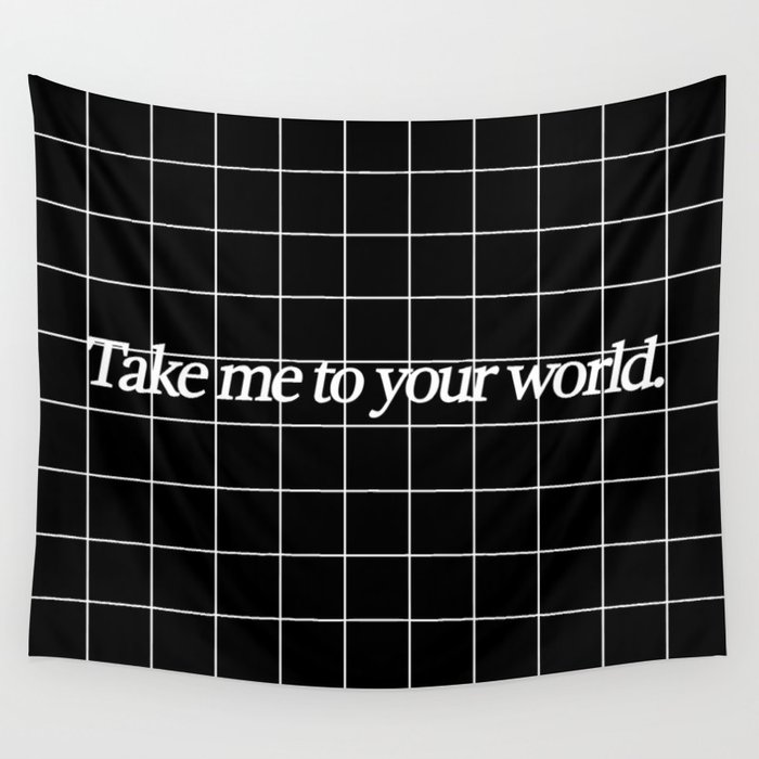 Grid #1 Wall Tapestry