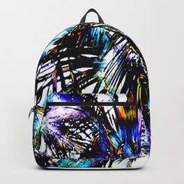 Neon Palm Tree Backpack