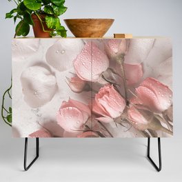 Roses are Pink Credenza