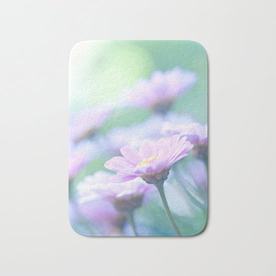 Soft Pink Marguerite Daisy Flower #2 #decor #art #society6 Bath Mat
