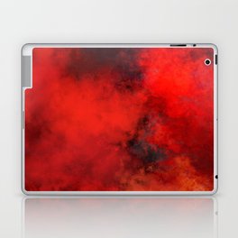 Red Energy Laptop Skin