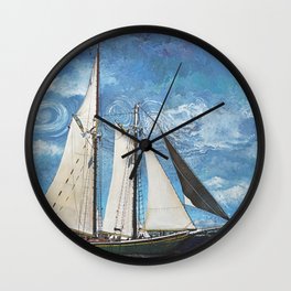 Second Star to the Right Wall Clock