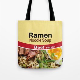 Ramen Noodle Soup - Beef Flavor Tote Bag