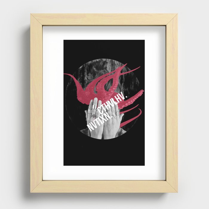 Cthulhu Nation Recessed Framed Print