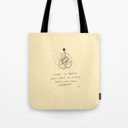 Growth Even When My Mind Is Messy Tote Bag