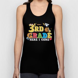 3rd Grade Here I Come Unisex Tank Top