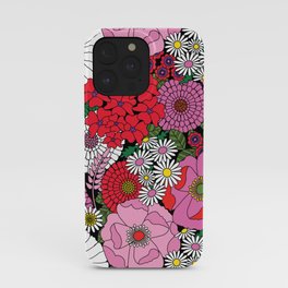 Vintage Florals Geranium iPhone Case