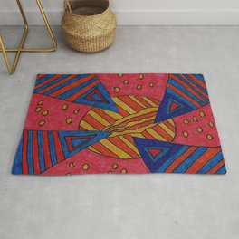 Abstract Celtic Realm Area & Throw Rug