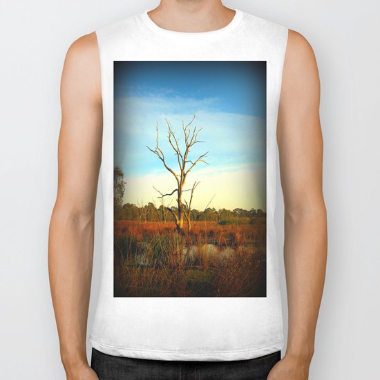 Cockatoo Tree Biker Tank