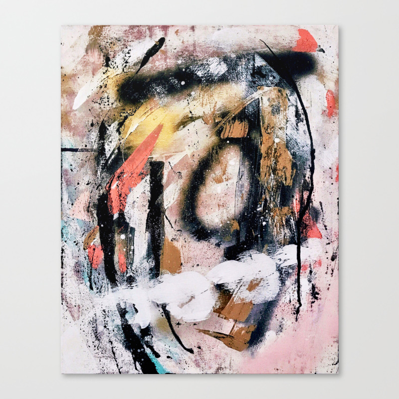 Lightning Soul A Vibrant Colorful Abstract Acrylic Ink And