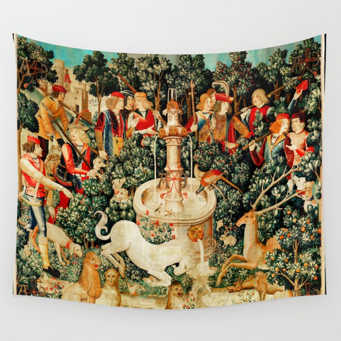 The hunt of deals the unicorn tapestry
