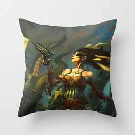Locked and Loaded Throw Pillow