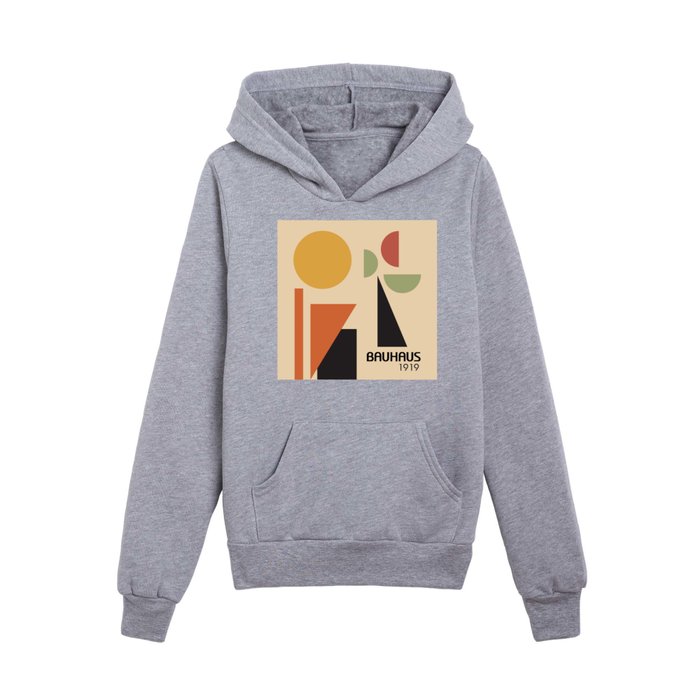 Bauhaus Tree Asbtract Kids Pullover Hoodie