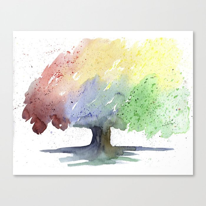 The Colors of Nature Canvas Print