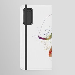 Fitness in watercolor Android Wallet Case