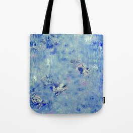 Water Blue Shapes Tote Bag