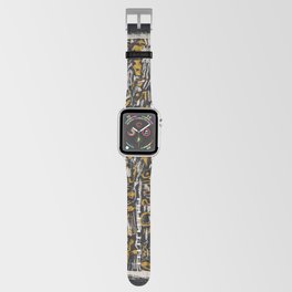 Abstract stone tablet Apple Watch Band