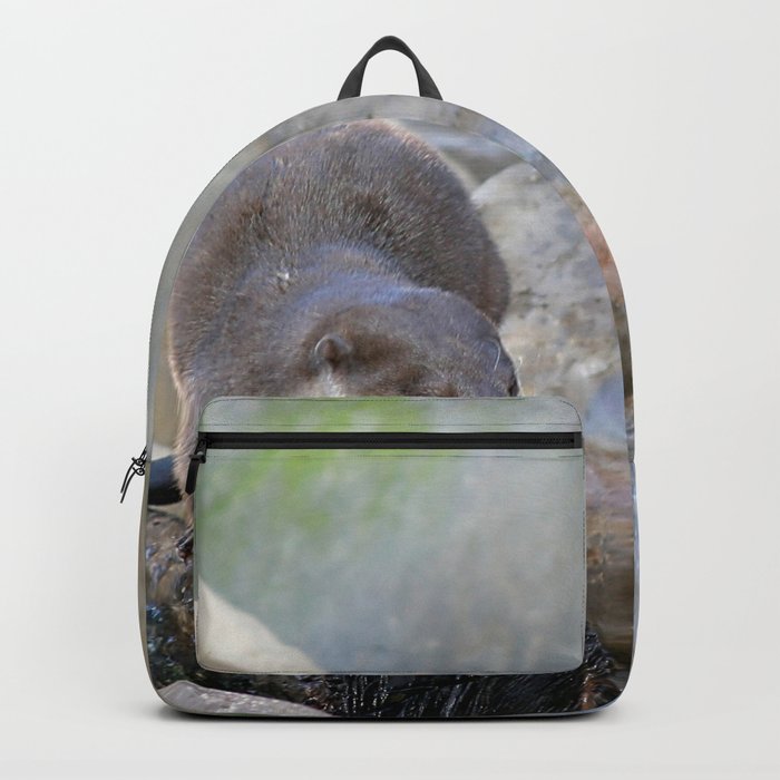 Otter Backpack by hlehnerer | Society6