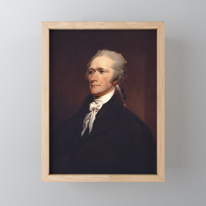 Alexander Hamilton by John Trumbull Framed Mini Art Print