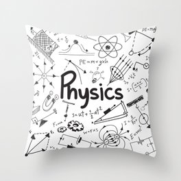 physics Throw Pillow