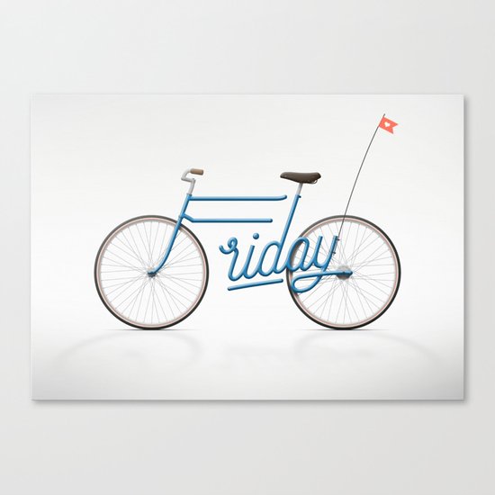 Lovely Friday Canvas Print