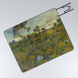 Vincent van Gogh - Sunset at Montmajour Picnic Blanket