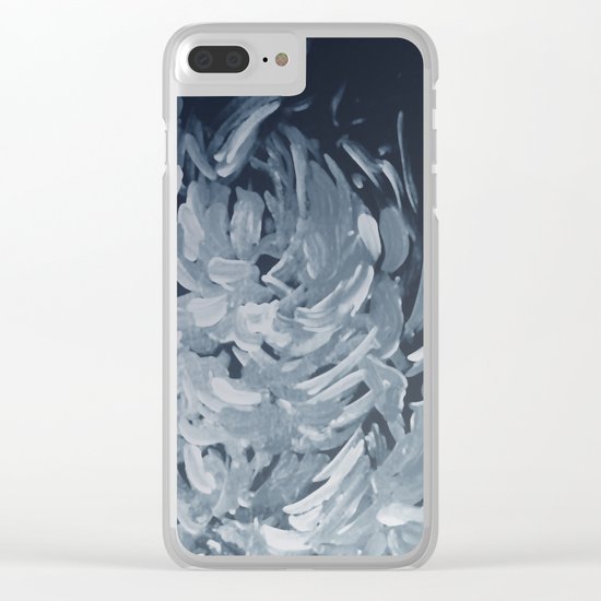 Abstract flowers 25 Clear iPhone Case