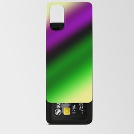 Yellow pink green abstract art Android Card Case