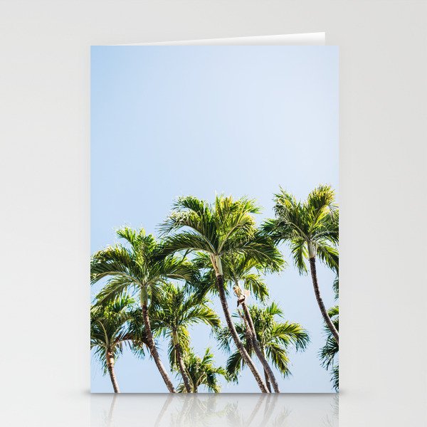 palm trees stationery cards by newburydesigns society6
