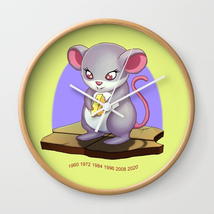 Year of the Rat Wall Clock
