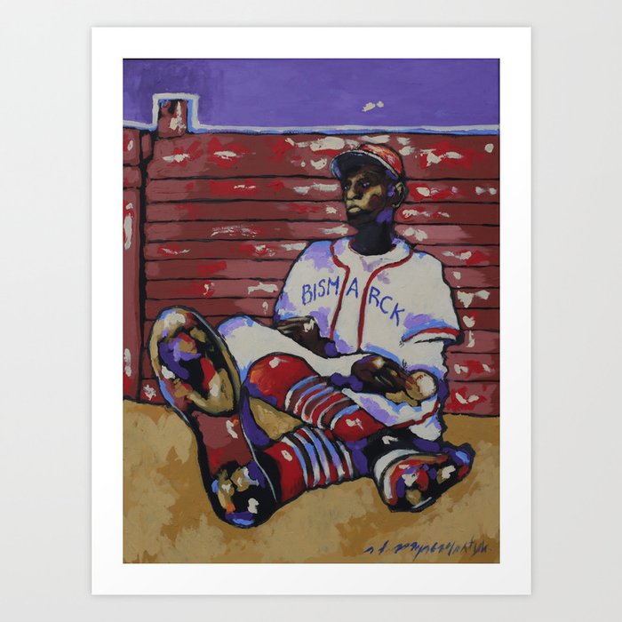 Satchel Paige Art Print by Jonny Moochie | Society6