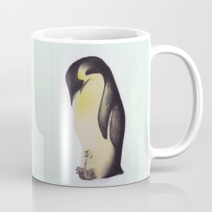 Mom's love is penguin love Coffee Mug